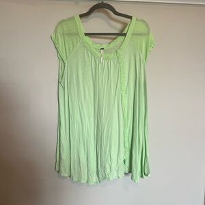 Free people asymmetrical tshirt